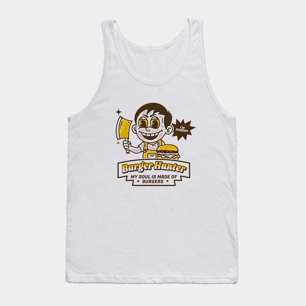 Burger Hunter Tank Top by adipra std